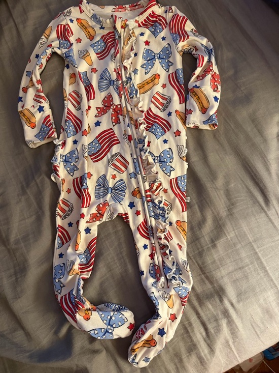 Caden Lane Other - Caden Lane Bamboo Ruffle Footie